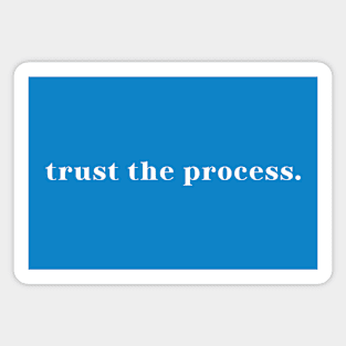 Trust the process Magnet
